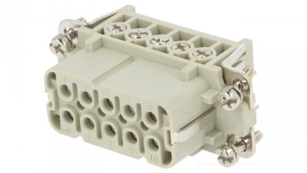 Złącze HDC żeńskie 10pin 250V T2010102201-000