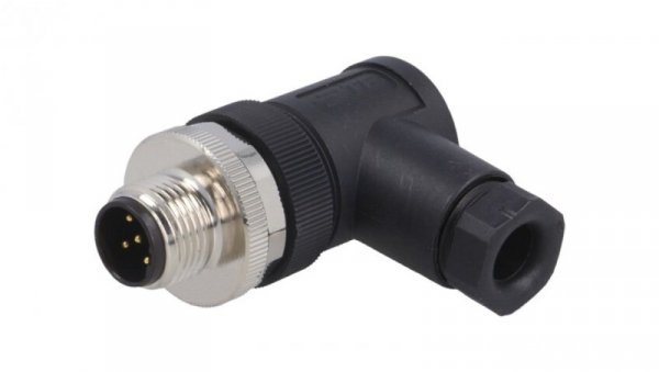 Złącze okrągłe M12 męskie kątowe nieekranowane 5pin 60V PG7 T4113401051-000