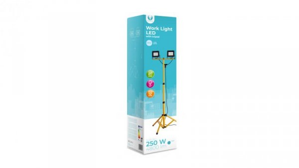 Naświetlacz LED na statywie 2x30W 6000K Forever Light