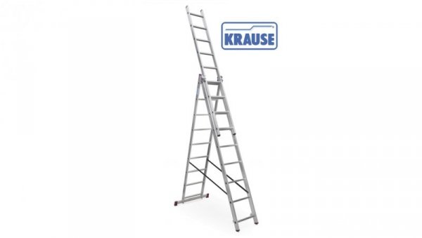 Krause Corda Drabina aluminiowa 3x9 030399