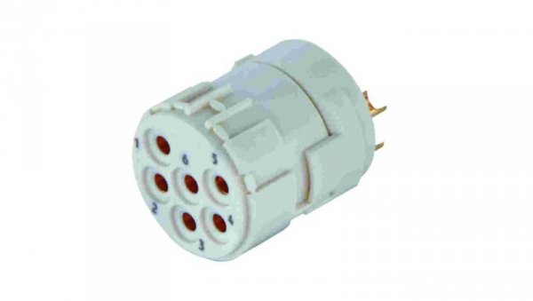 Złącze okrągłe M23 żeńskie 6pin 300V 09151062702