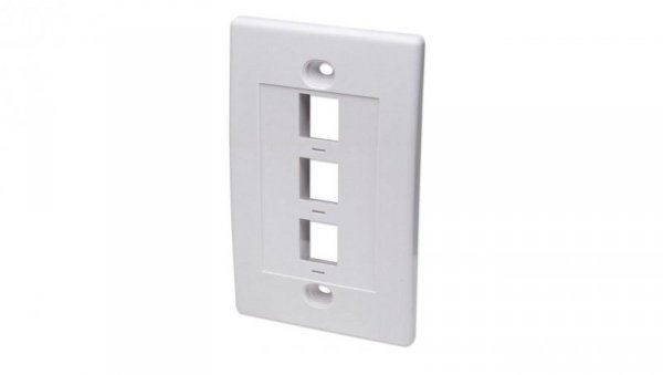 3-Portowy Panel Na Moduły Keystone Do Puszki 517874 IWP-MD PSTR-3W