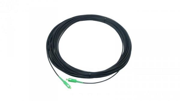 Patchcord światłowodowy 1J Heavy Duty, 120m, G.657A2, średnica 3mm, złącza SC/APC, Gold