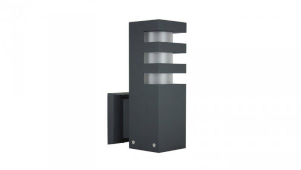 Kinkiet zewnętrzny RADO K DG, E27 max 18W, kolor antracyt 0438621