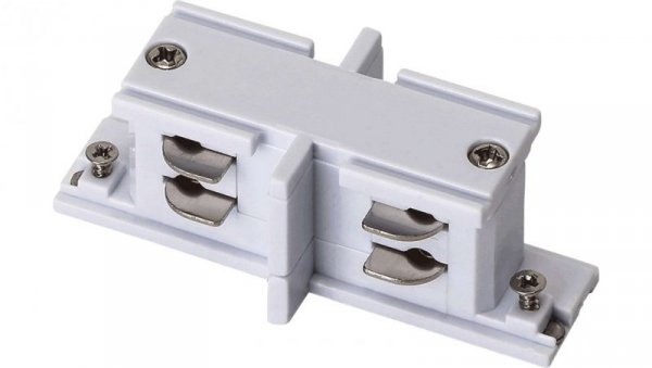 Łącznik szynoprzewodu IP20 3-fazowy biały TRACK SHORT CONNECTOR 4W WHITE GXTR017