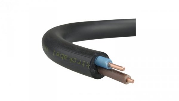 Kabel prądowy YKY 0,6/1kV 2x1,5 drut do ziemi Elektrokabel /50m/