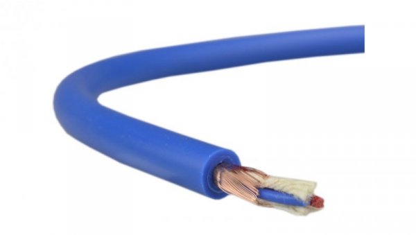 Przewód mikrofonowy PM-01 2x0,22 niebieski Technokabel /100m/