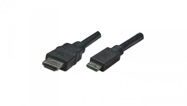 Kabel HDMI - Mini HDMI 4K*30Hz 1.8m Czarny