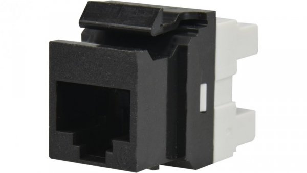 Moduł keystone RJ45 UTP kat.6 nieekranowany czarny Molex