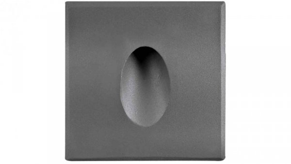 Oprawa LED dopuszkowa 1,5W 40lm 4000K/neutralna IP20 kwadratowa szara DECENTLY S1 Gray 1,5W NW GXLL169