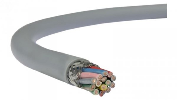 Przewód sterowniczy w ekranie LIYCY 300/300V 14x0,14 szary linka Technokabel 100m