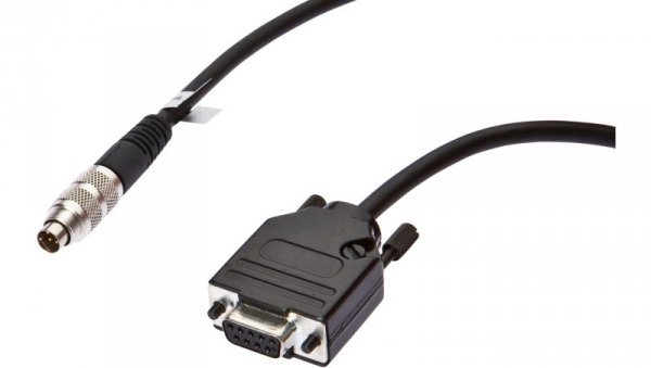 Kabel połączeniowy RS232/Sub-D, 2m, M9 męski (podłącz) prosty, D-Sub męski (złącze) 9pin, VK207F45
