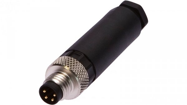 Złącze kablowe, proste, do samodzielnego montażu, złącze śrubowe, Ø3,5-5mm, 4A, 30V, VK003179