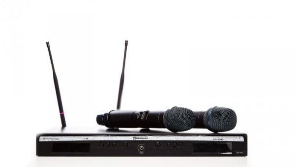 Podwójny zestaw bezprzewodowy UHF z mikrofonami doręcznymi UR-270D MH