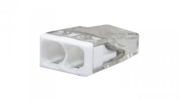 Szybkozłączka 2x 0,5-2,5mm2 na drut 450V/24A ORYGINALNA woreczek 10szt. 2273-202