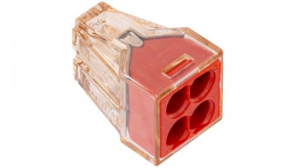 Szybkozłączka 4x 1,5-4,0mm2 na drut 400V/32A ORYGINALNA woreczek 10szt. 773-604