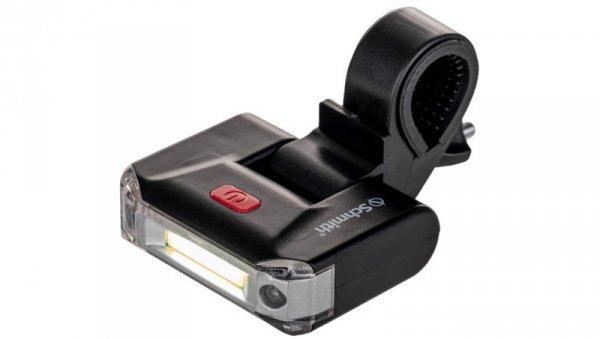 Lampka rowerowa latarka LED na USB Schmith