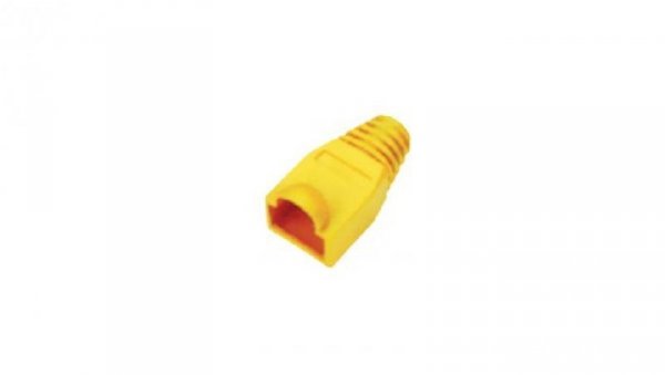 Osłonka wtyku RJ45, kolor żółty ALANTEC