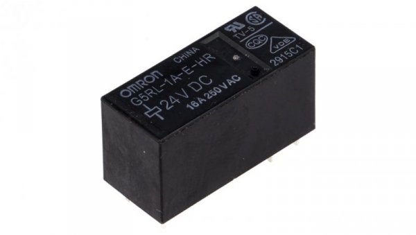 Przekaźnik elektromagnetyczny SPDT 16A/250VAC G5RL-1A-E-HR 24VDC