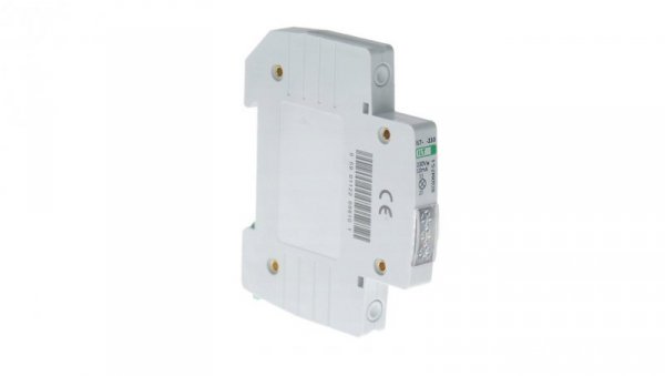 Lampka kontrolna półmodułowa zielona 1F 230V