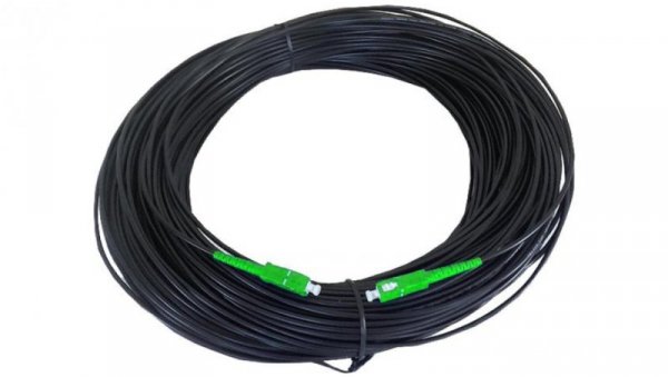 Patchcord światłowodowy FO SM SC/APC-SC/APC simplex 9/125 G.657A2 zewnętrzny DROP 150m