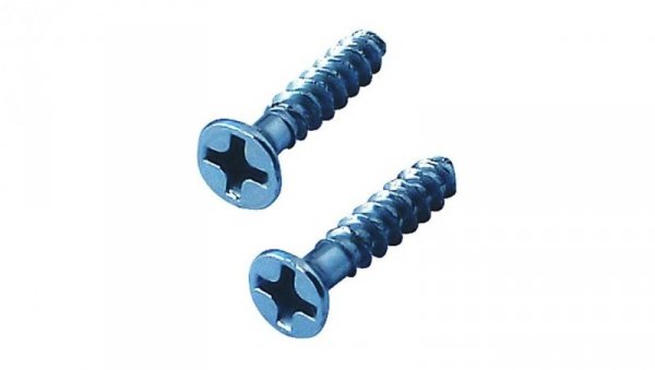 Wkręty 16mm do puszek instalacyjnych W16 37086160 opak. 100szt.