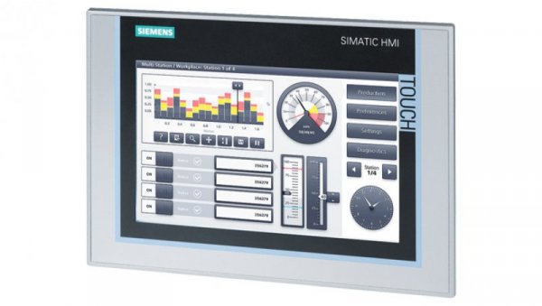Panel operatorski dotykowy kolorowy dotykowy ProfiNet Profi SIMATIC 6AV2124-0JC01-0AX0
