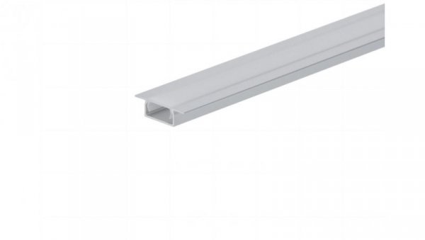 Profil led Basic Plus 1m anodowany z osłoną mleczną MLF