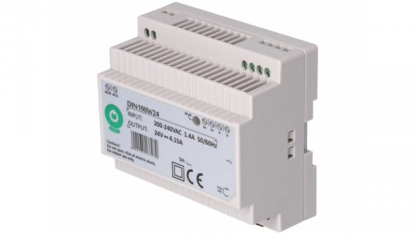 Zasilacz na szynę DIN 24V 100W