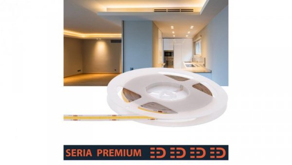 Taśma Premium 24V COB 528led 3000K 1300lm Ra90 (5)