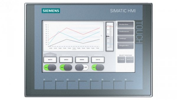 SIMATIC DOTYKOWY PANEL OPERATORSKI KTP700 BASIC COLOR DP. EKRAN PANORAMICZNY 7 65536 KOLORÓW 6AV2123-2GA03-0AX0