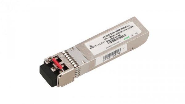 Moduł SFP+ CWDM 10Gbps, 1590nm, single mode, 10km, LC, DOM Extralink SFP+ 10G
