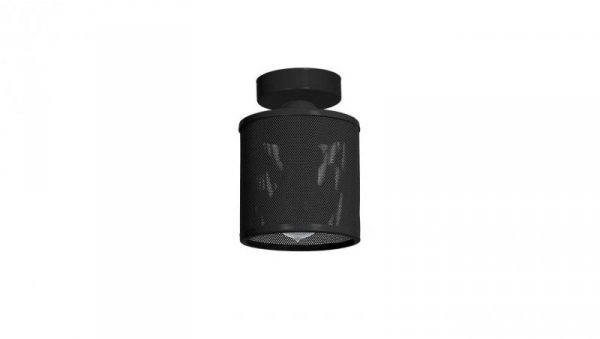 Lampa Sufitowa LOUISE BLACK 1xE27 MLP666 Milagro