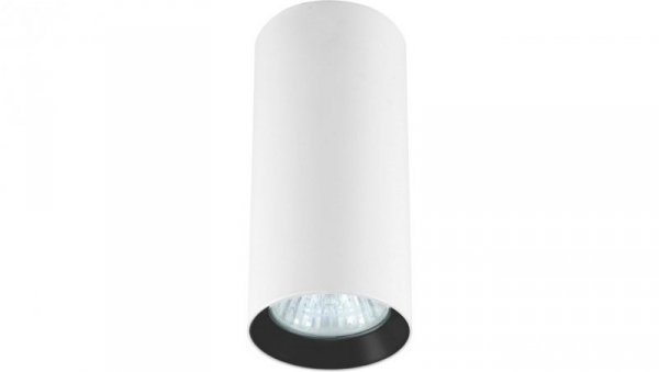Downlight tuba natynkowa Manacor do korytarza gwint GU10 LP-232/1D - 170 WH/BK Light Prestige