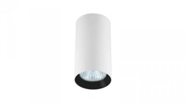 Spot tuba Manacor biało-czarna 6x13cm GU10 LP-232/1D-130 Light Prestige