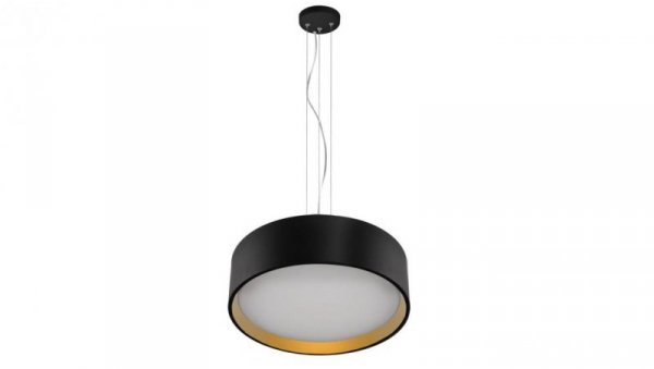 Lampa wisząca HUDSON czarno-złota LP-043/1P BK/GD Light Prestige