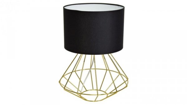 Lampa stojąca LUPO BLACK/GOLD 1xE27 MLP6272 Milagro