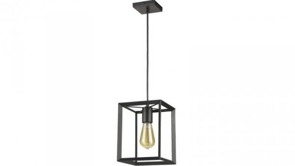 Lampa wisząca w stylu industrialnym Napoli czarna nad blat stołu LP-4146/1P-BL Light Prestige