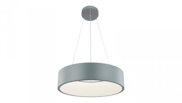 Lampa wisząca centralna MALAGA LED szara do salonu LP-622/1P GREY Light Prestige