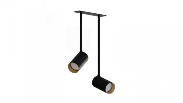 Lampa wpuszczana MONO SURFACE LONG II BLACK/GOLD 7682 Nowodvorski