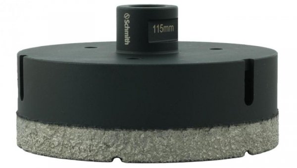 Otwornica diamentowa koronka M14 115mm Schmith