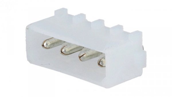 Gniazdo przewód-płytka Commercial MATE-N-LOK męskie 4-pin 350211-1