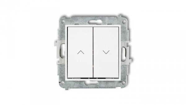 MINI Mechanizm łącznika zwierny żaluzjowego biały mat 25MWP-8