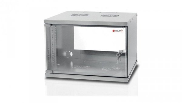 Szafka wisząca ECO 19 9U/450mm zmontowana szara