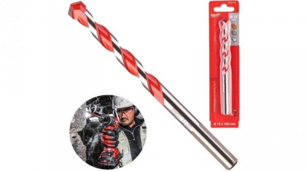 Wiertło udarowe do betonu PREMIUM 12x150mm MILWAUKEE
