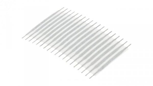 Złącze zwora elastyczna R.taśmy 2,54mm L 25,4mm proste 8-1437139-2