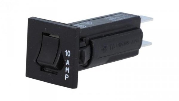 Wyłącznik nadprądowy 250VAC 32VDC 10A SPST-NC na panel 2-1393250-5