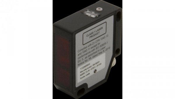 PT169070, czujnik laserowy, czujnik dyfuzyjno-refleksyjny, 37x34x12mm, Sn:16-26mm, 12-28V DC, 4-20mA, IO-Link, Złącze M8 4pin, I
