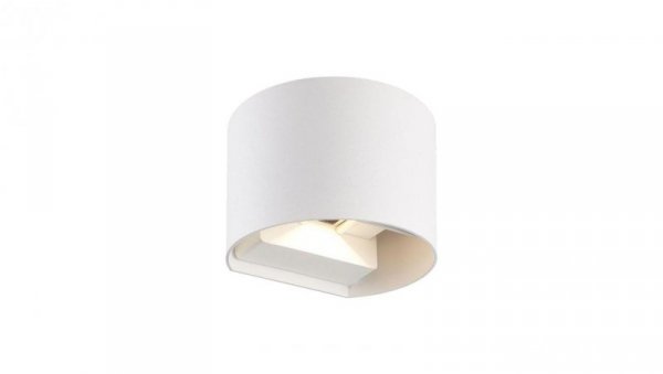 LED line LITE Kinkiet zewnętrzny LED aluminium 2x3W 4000K IP54 biały CILINDER 3 lata gwar.