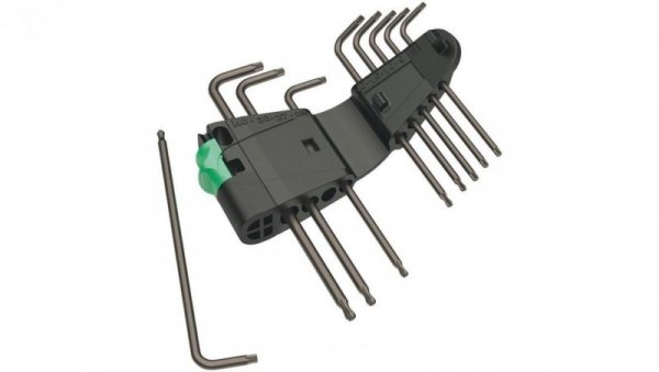 ZESTAW KLUCZY TRZPIENIOWYCH TORX BLACKLASER